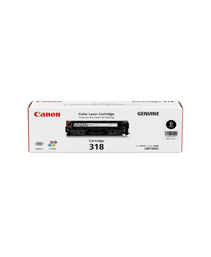 Canon 318 Toner Cartridge - Black